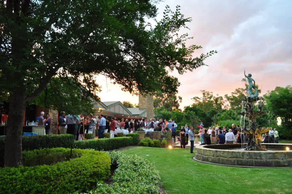 Image of the outdoor function area at the Mercure Resort Hunter Valley Gardens