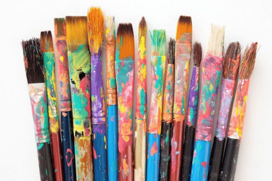 Team Masterpiece paint brushes